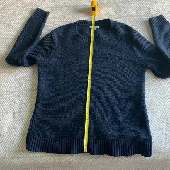 J Crew Mercantile Navy Sweater - Picture 5 of 9